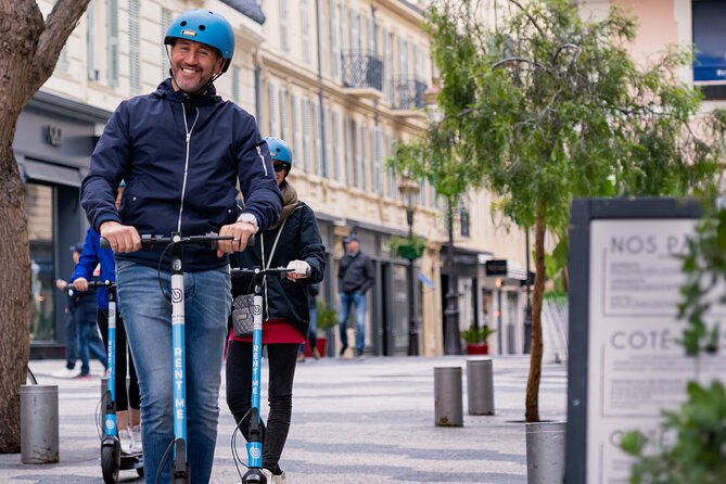 Electric Kick scooter Rental in Nice - Speed modes in real life: ride comfort first, speed second
