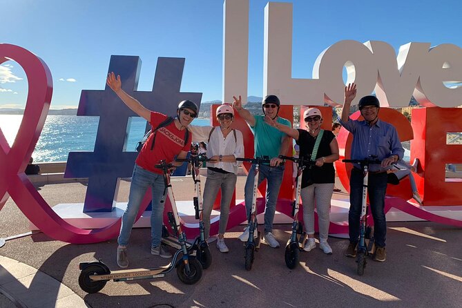 Excursion on electric scooter in Nice - The Unmissable - Meeting at 7 Av. Villermont and getting comfortable fast