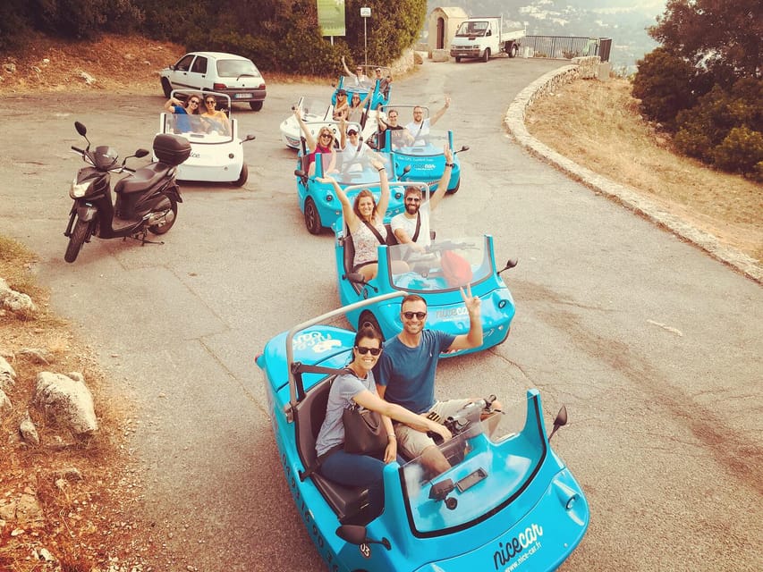 French Riviera Guided Tour by Exclusive Open Top Car - Èze and Fragonard: perfume education that feels like a hands-on stop