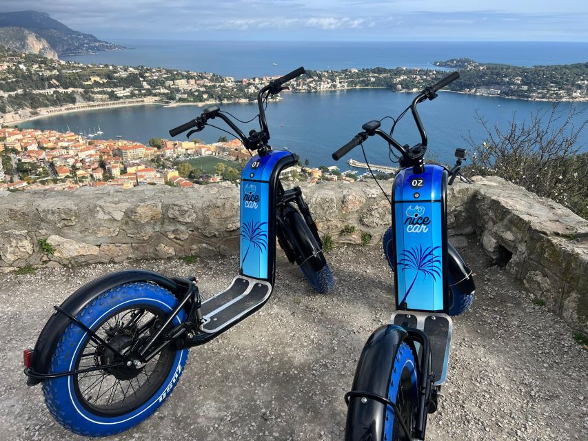 French Riviera : Guided Visit on a E-Scooter - The belvedere detour: seeing Nissa la Bella from above