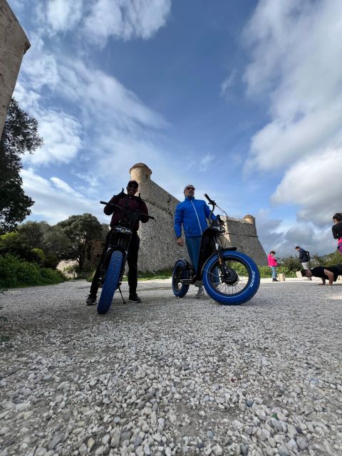 French Riviera : Guided Visit on a E-Scooter - The only sandy beach moment and why it’s part of the story