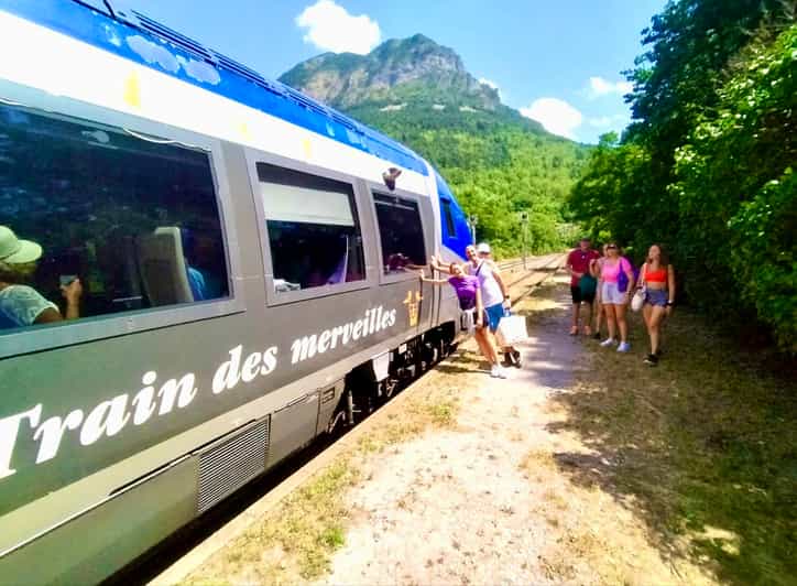 From Nice: Historic Train Ride & Alps Villages - Village Two: sandstone streets, troglodyte houses, and a mystic forest hike option