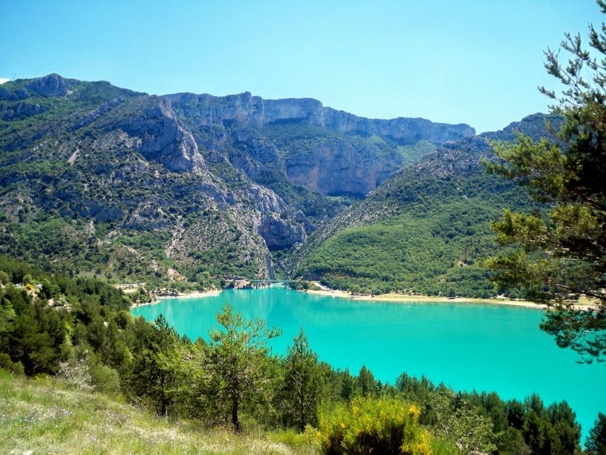 From Nice: Verdon Gorge Full-Day Tour - Moustiers-Sainte-Marie: Provence village views with lavender in the frame