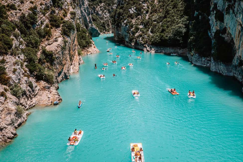 From Nice: Verdon Gorges & Lavender Fields Tour & Transport - Along the Verdon: turquoise waters and Europe’s largest canyon