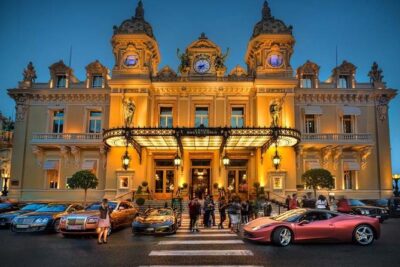 Monaco & Monte-Carlo by night - Monaco free time: Prince’s Palace glow and old-town wandering