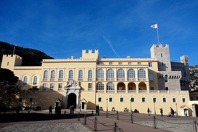 Monaco, Monte Carlo, Eze, La Turbie 7H Shared Tour from Nice - Monaco Proper: The 11:55 Guard Change and Old Town Time
