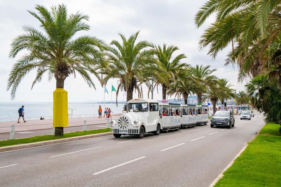 Nice: A gentle ride on a little electric train with a panoramic view - Why a 100% electric ride from the Promenade des Anglais is such a smart start