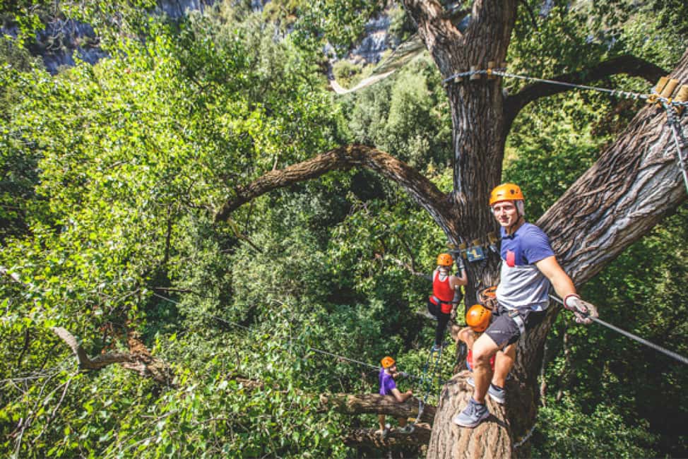 Nice: Adventure park in an exceptional natural setting - Getting there: Villeneuve-Loubet access from Nice, Grasse, or Antibes