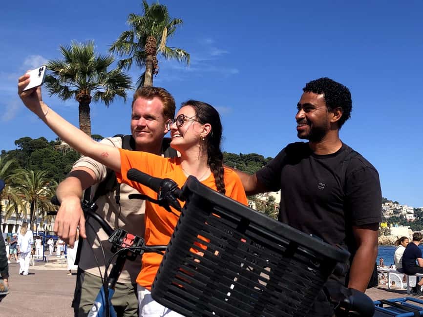 Nice and its panoramics surroundings on e-bike - Past the old port: where the views feel close enough to touch