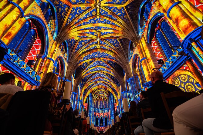 Nice Basilica: Immersive Sound and Light - LUMINISCENCE - Seating and sight lines: the basilica rewards smart positioning