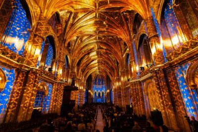 Nice Basilica: Immersive Sound and Light - LUMINISCENCE - L’Odyssée Céleste in 45–50 minutes: what to expect, moment by moment