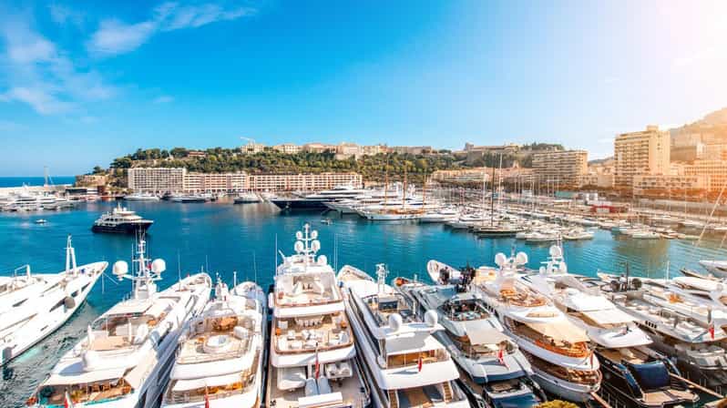 Nice/Cannes: Monaco, Monte-Carlo & Eze Village Private Tour - Monte-Carlo glamour: boutiques, Casino area, Hotel de Paris, yachts