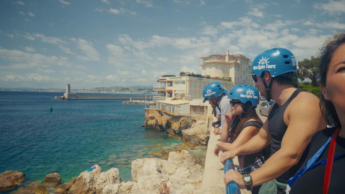 Nice: City Highlights Bike tour - Colline (Chateau Hill) and the Panoramic Reward