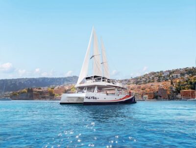 Nice : Dinner at Sea on a Maxi Catamaran - Villefranche, Cap Ferrat - The Maxi Catamaran and crew: the part you’ll feel immediately