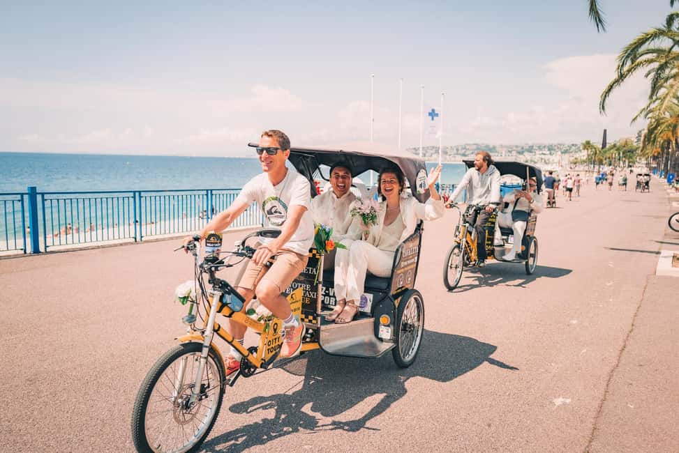 Nice: Electric Rickshaw City Tour with Local Guide - 45, 60, or 100 minutes: which duration makes sense for you