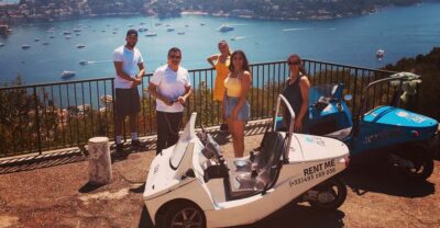 Nice: Exclusive Guided Tour in a One-of-a-Kind Electric Car - Meeting at the big green door and learning the vehicle fast