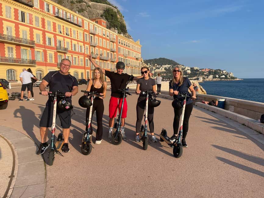 Nice: Must-Sees Electric Scooter Tour - Place Masséna and Place Garibaldi: quick photo stops that set your bearings