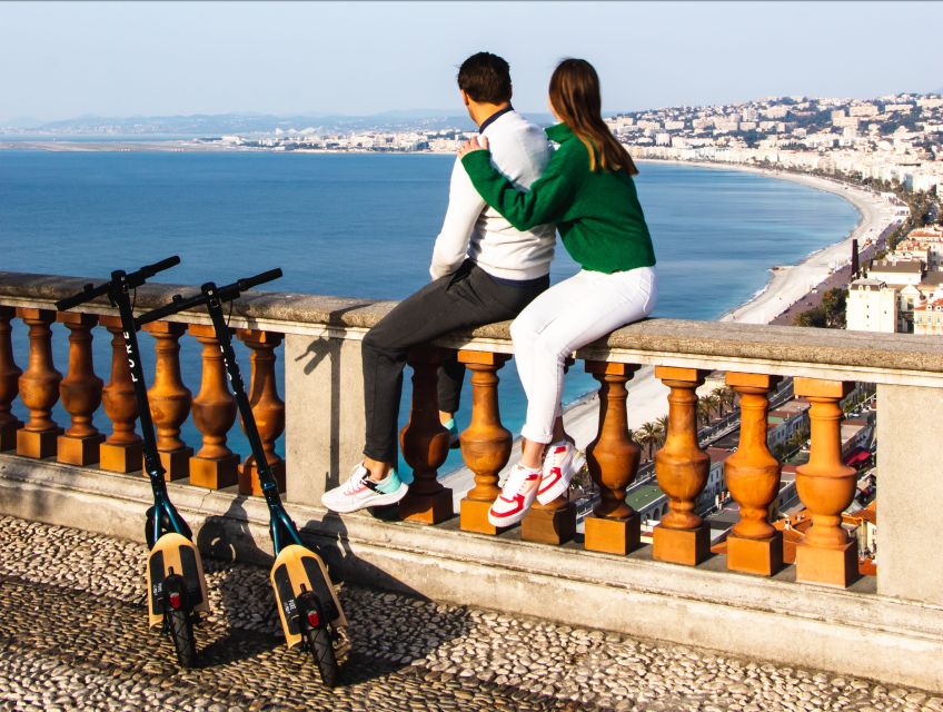 Nice: Must-Sees Electric Scooter Tour - Promenade du Paillon: Nice’s central green break