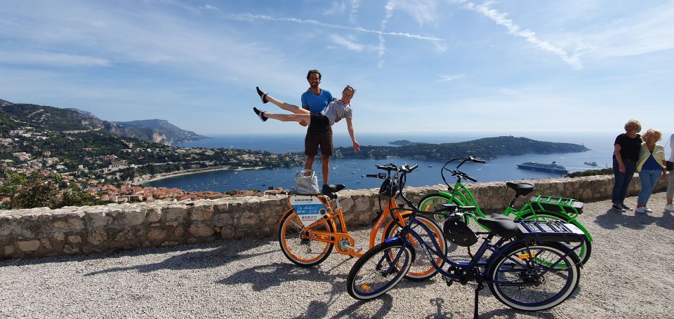Nice: Panoramic French Riviera E-Bike Tour - Villefranche Old Town Time: Use Your 40 Minutes Well