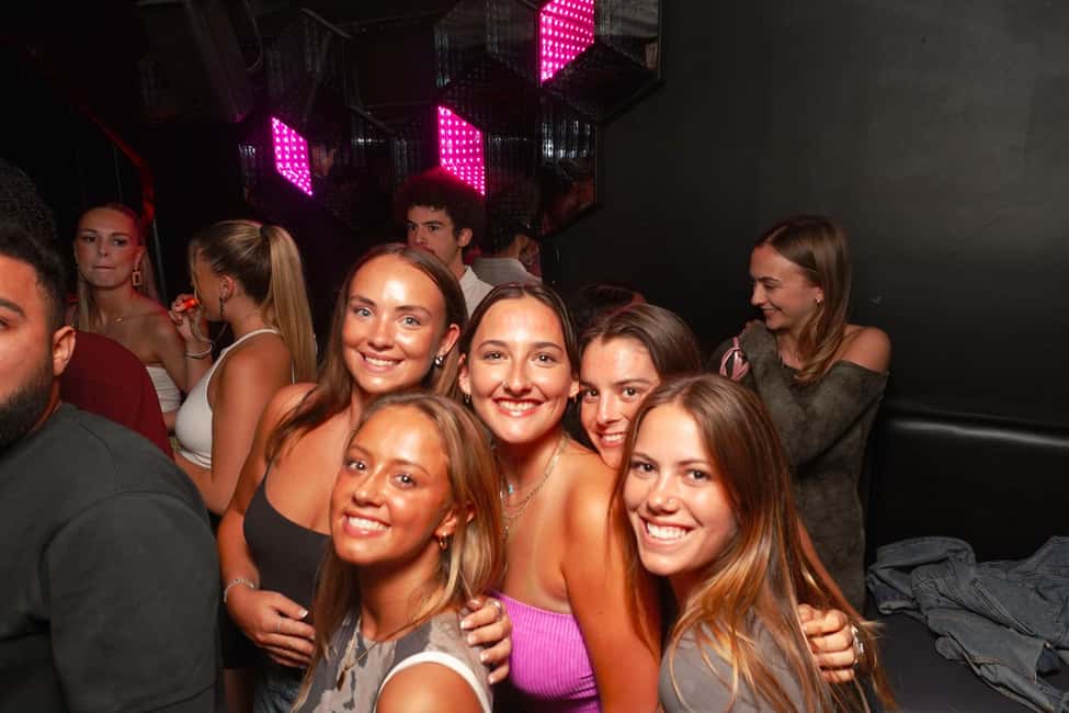 Nice: Party Bar Crawl with Club VIP, 6 Shots, and Games - The bar part: five themed stops plus one shot each