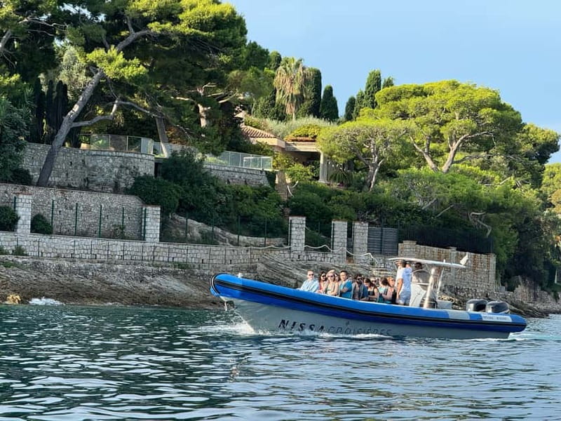Nice: Secret Riviera Boat Tour to Mala cave with Snorkeling - A 2-hour speedboat plan from Port Lympia