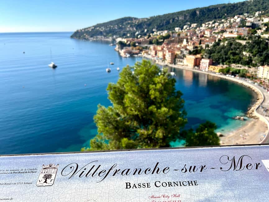 Nice: Villefranche Guided Electric Bike Tour - Liberty replica, #ILoveNICE, and the harbor stops: photos with purpose