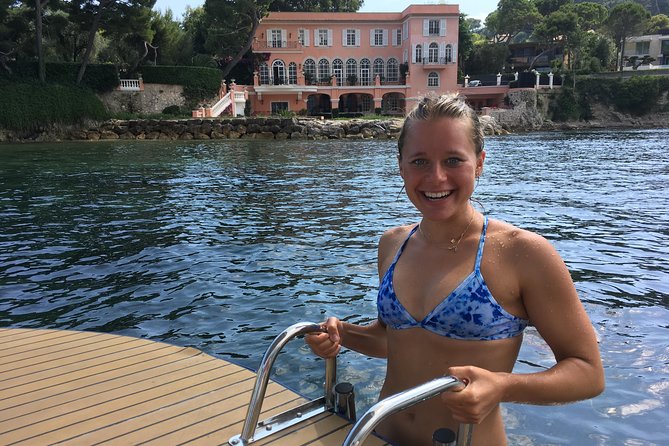 Premium Tour on a Solar Powered Boat - Private Group - Solar-powered calm off Beaulieu-sur-Mer