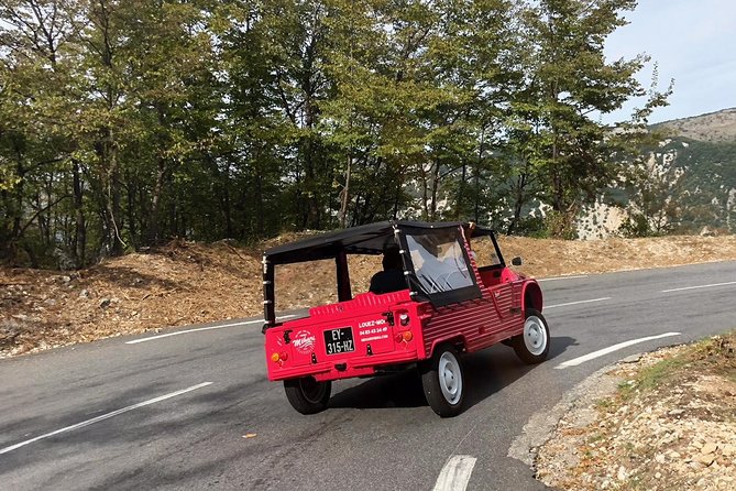 Private excursion from Villefranche in Citroën Méhari to Eze and Monaco - From pickup in Villefranche to the Moyenne Corniche viewpoints