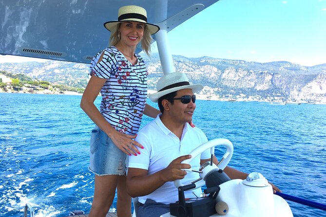 Private Sunset Tour in Solar Boat near Nice and Monaco - The Coast Route: Villas, Plage des Fourmis, and Saint-Jean-Cap-Ferrat from the Sea