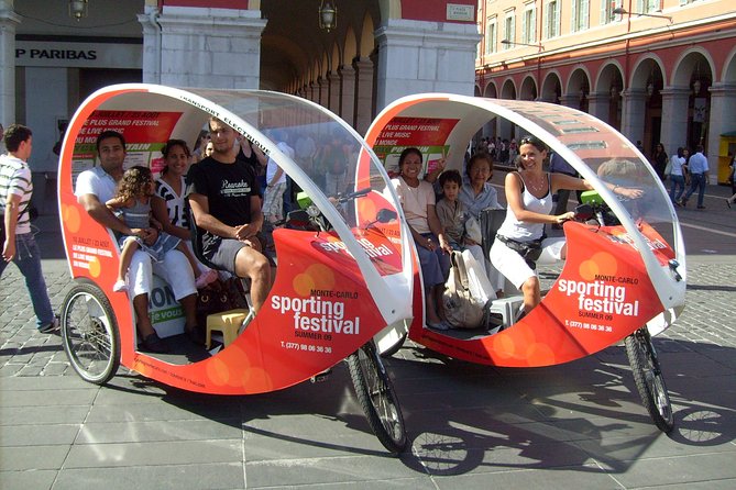 Private tour guide of Nice in electric taxibikes - Cathedrale Sainte-Reparate and Rossetti Square: where the story thickens