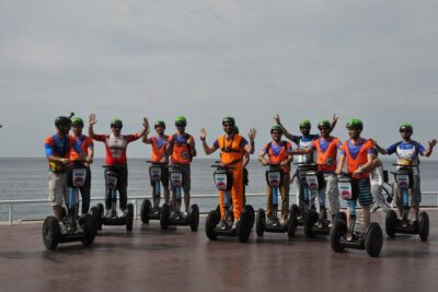 Special bachelor(ette) ride in Nice and by Segway! - The Bachelorette/Bachelor twist: pledges, disguises, and photos
