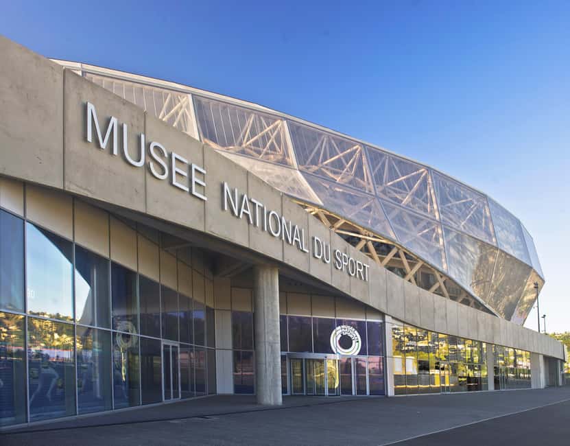 Ticket to Musée National du Sport - Olympic torches: the part that usually hooks first-time visitors